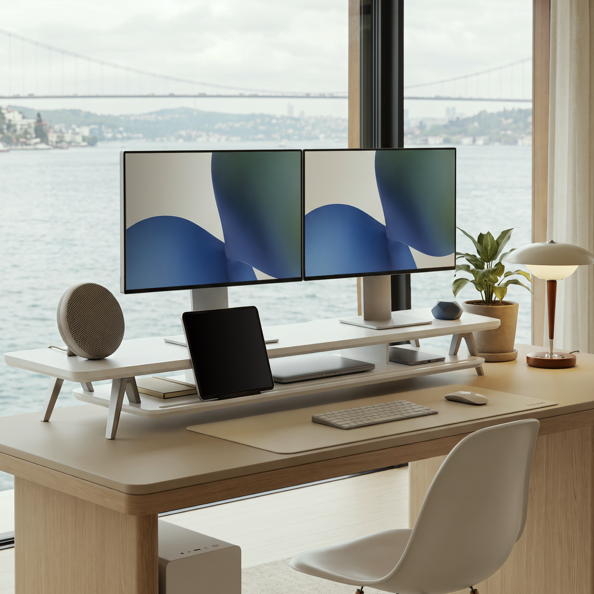 Rodin A222 Monitorständer – Extra Wide