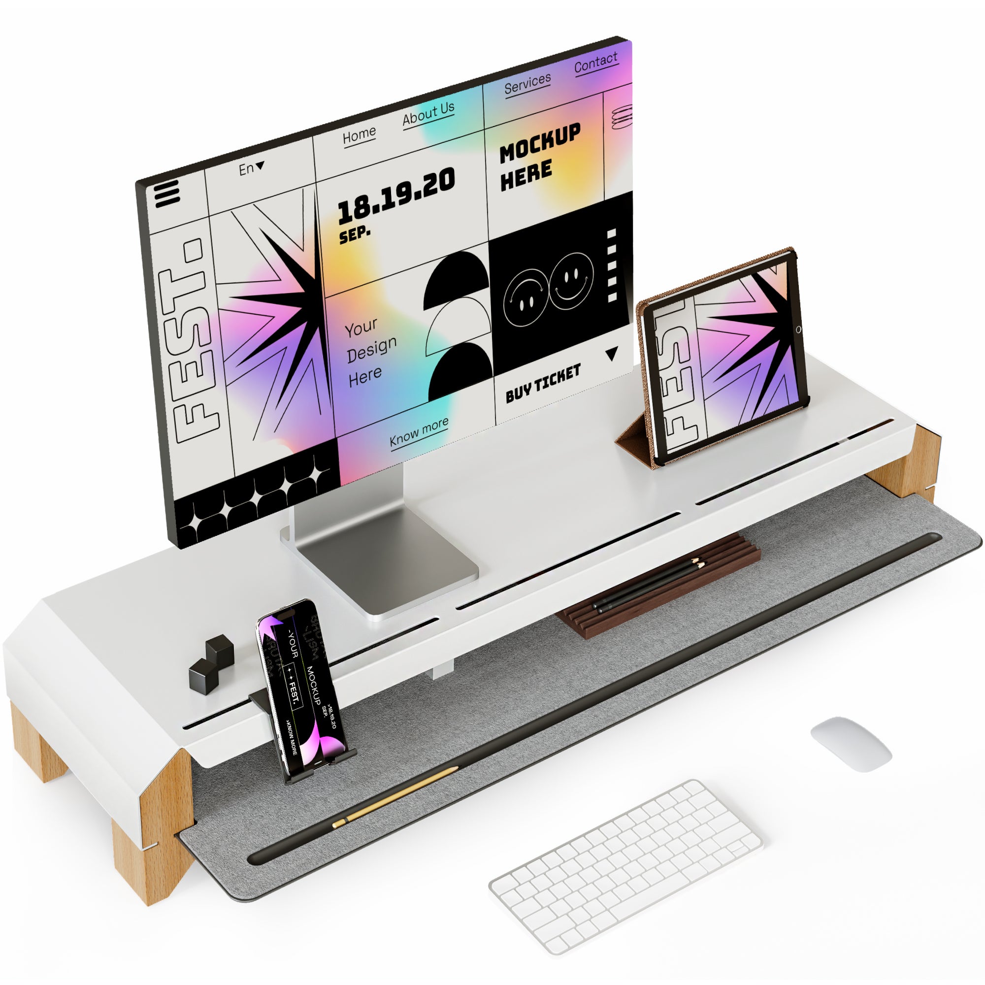 Aurel L210 Monitorständer