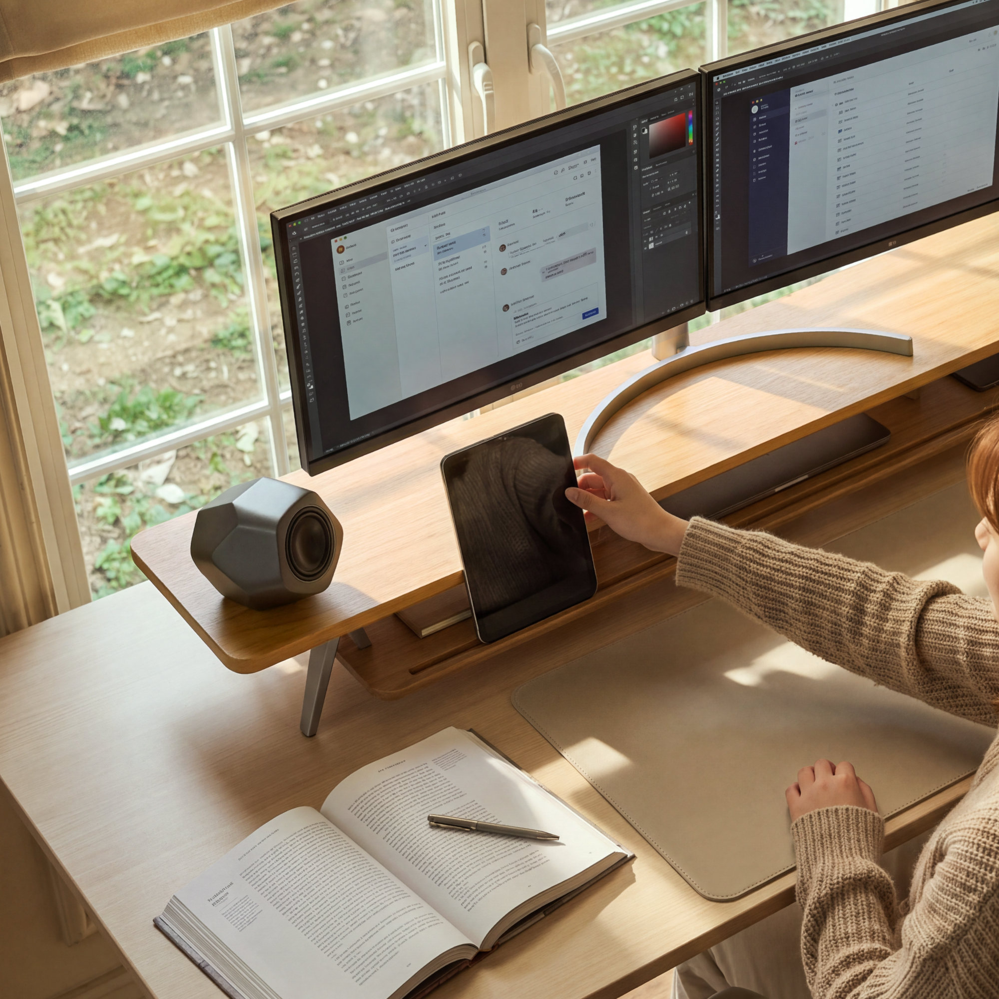 Rodin A222 Monitorständer – Extra Wide