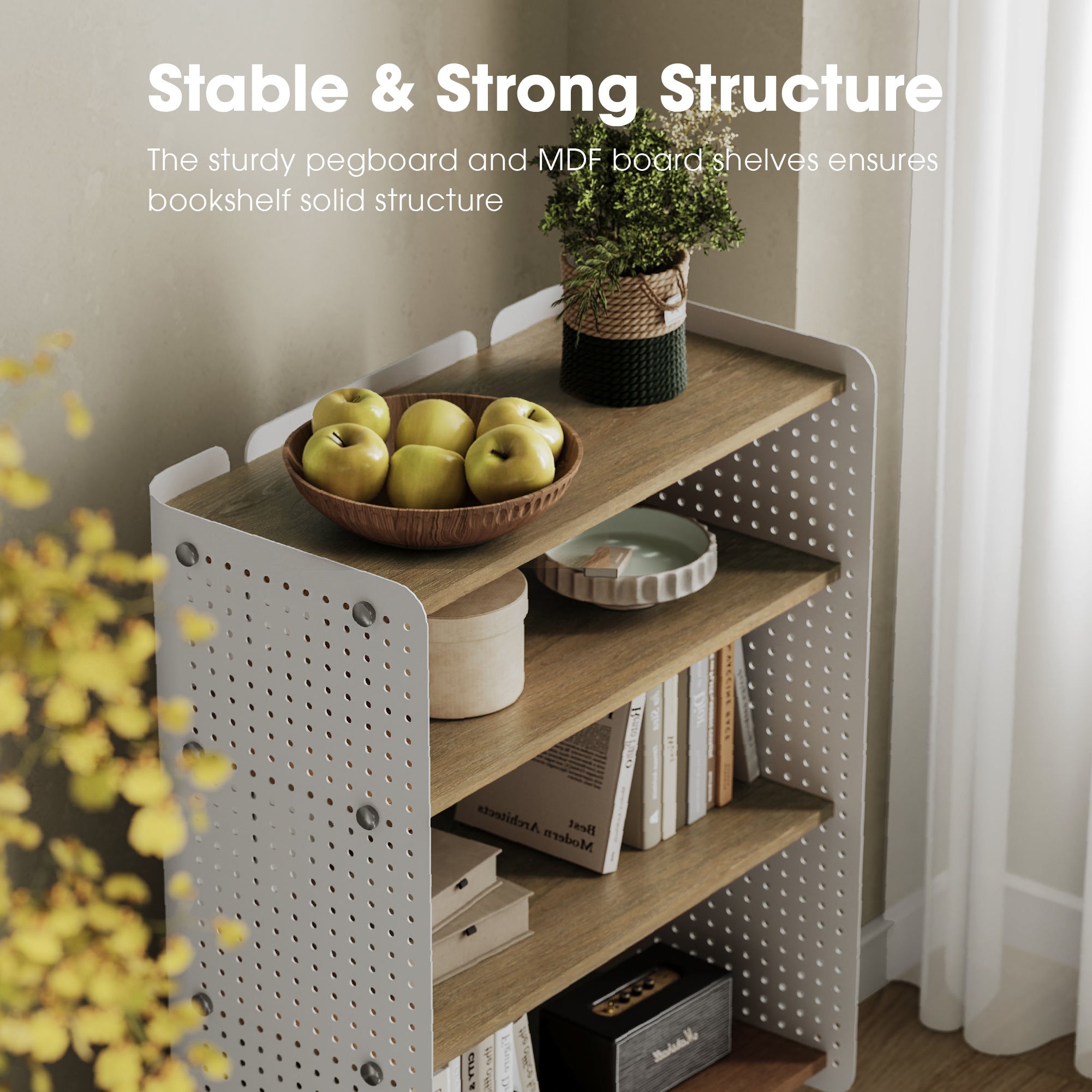 Rodin Pegboard Bücherregal D406