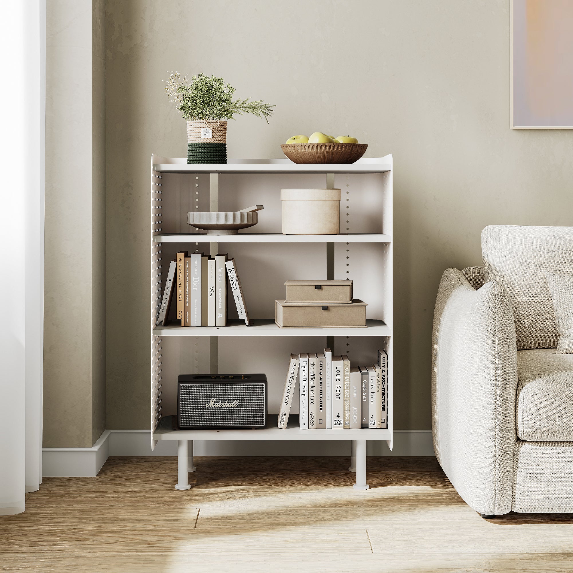 Rodin Pegboard Bücherregal D406