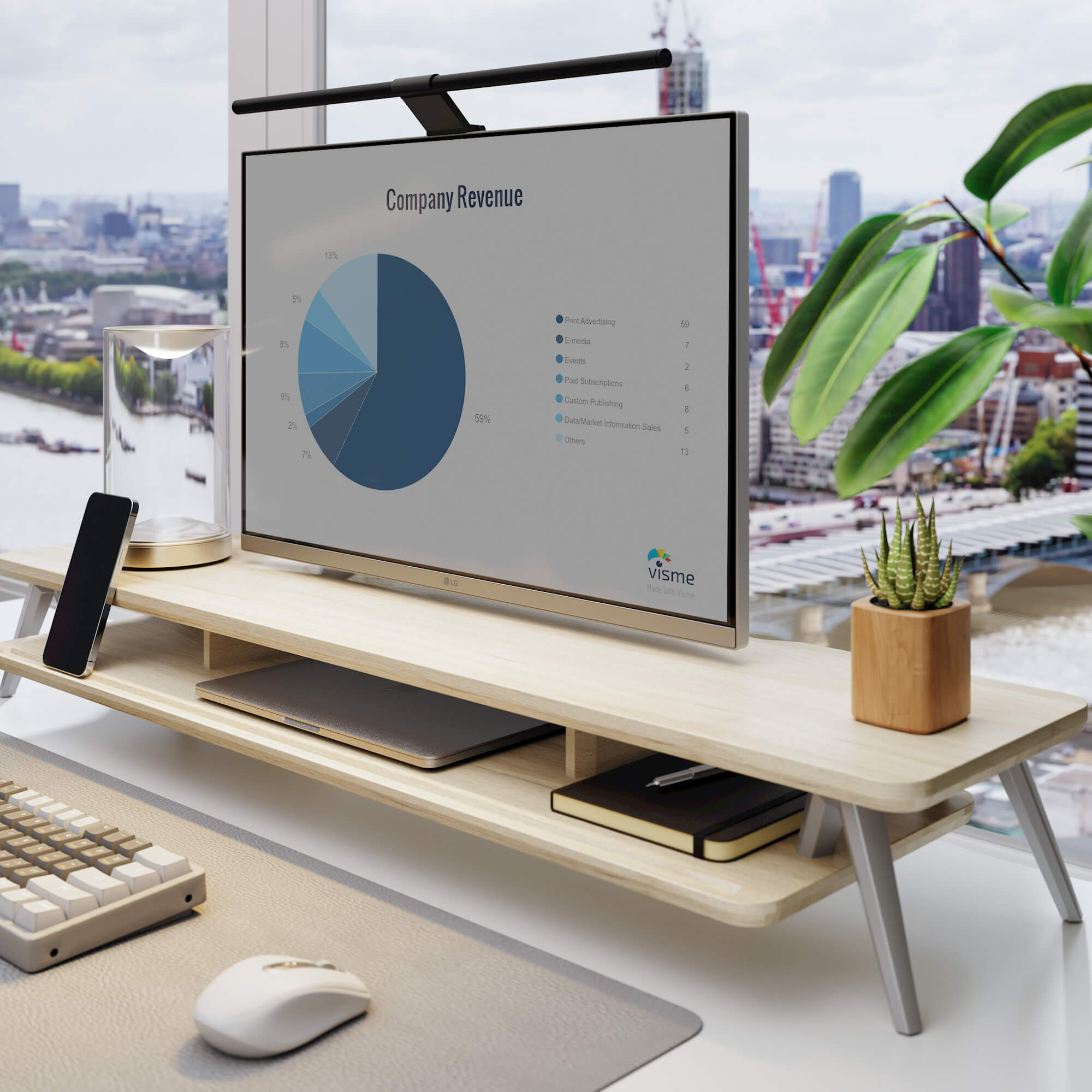 Rodin A212 Monitorständer