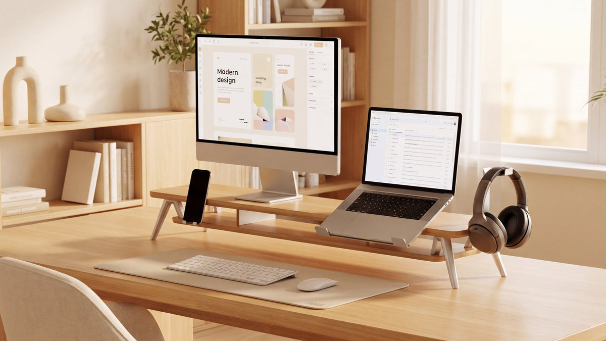 Monitorerhöhung für zwei Monitore: So wählen Sie richtig
