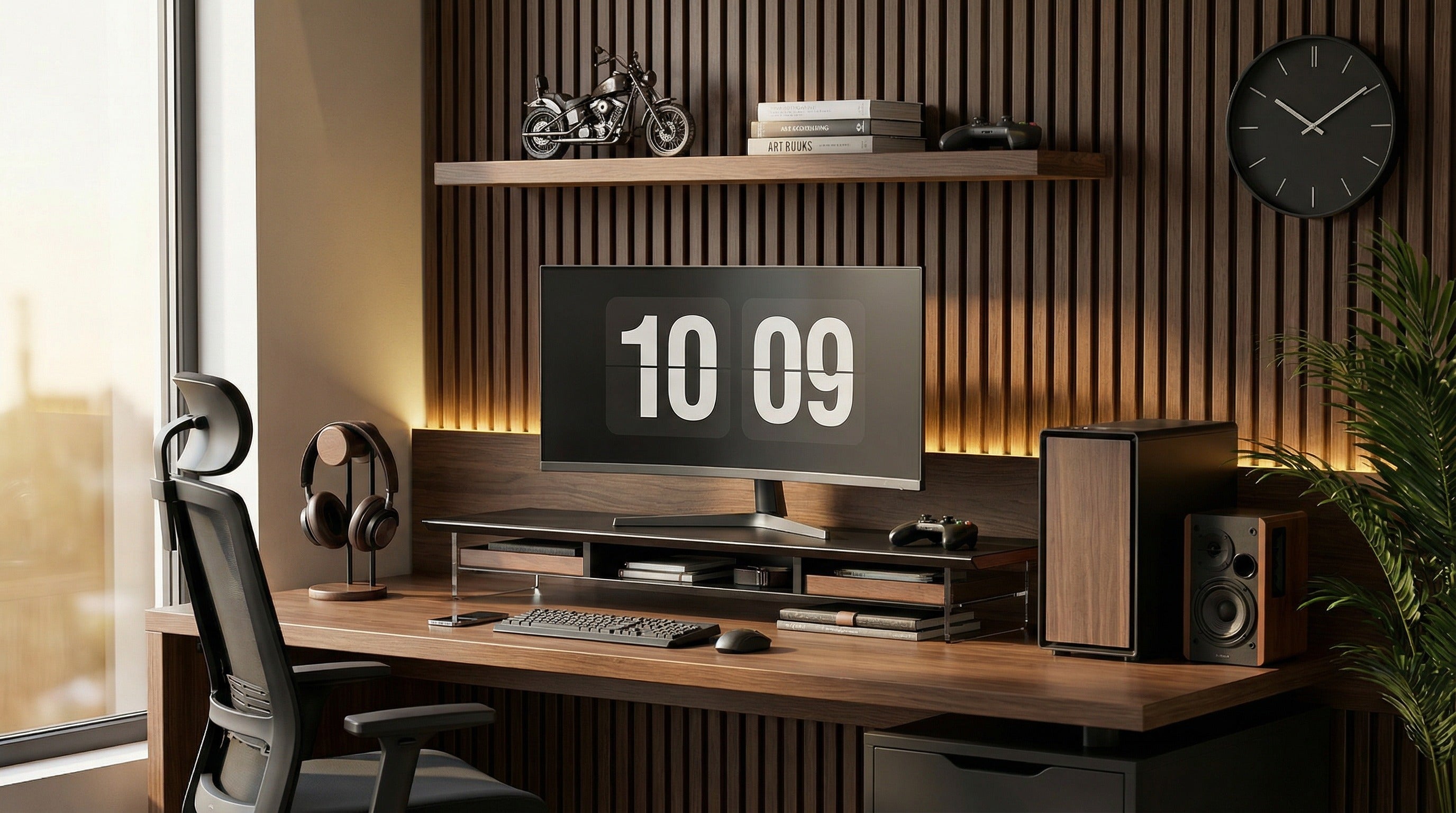 One Desk, One System: Der Schreibtisch eines effizienten Mannes besteht nie nur aus