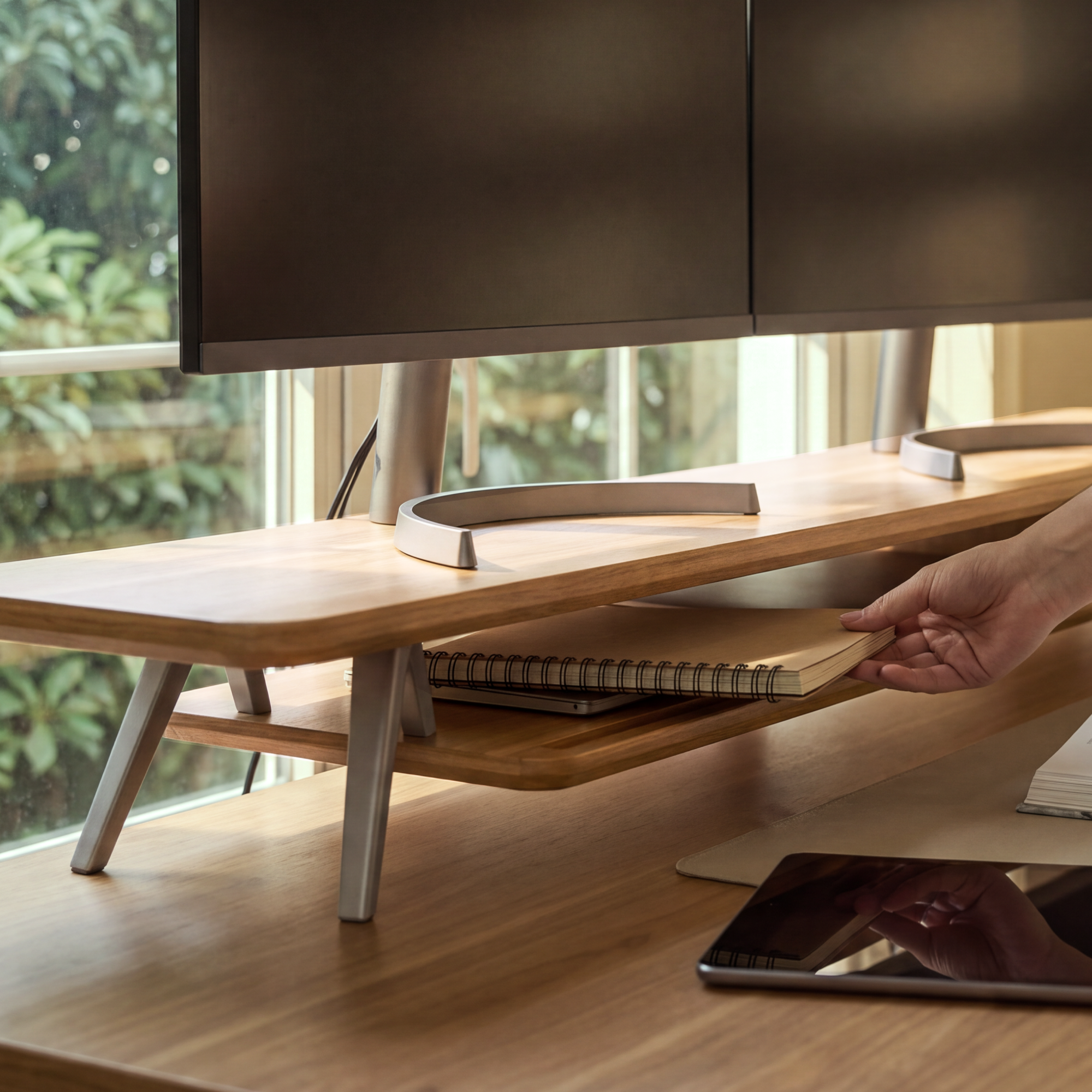 Rodin A222 Monitorständer – Extra Wide