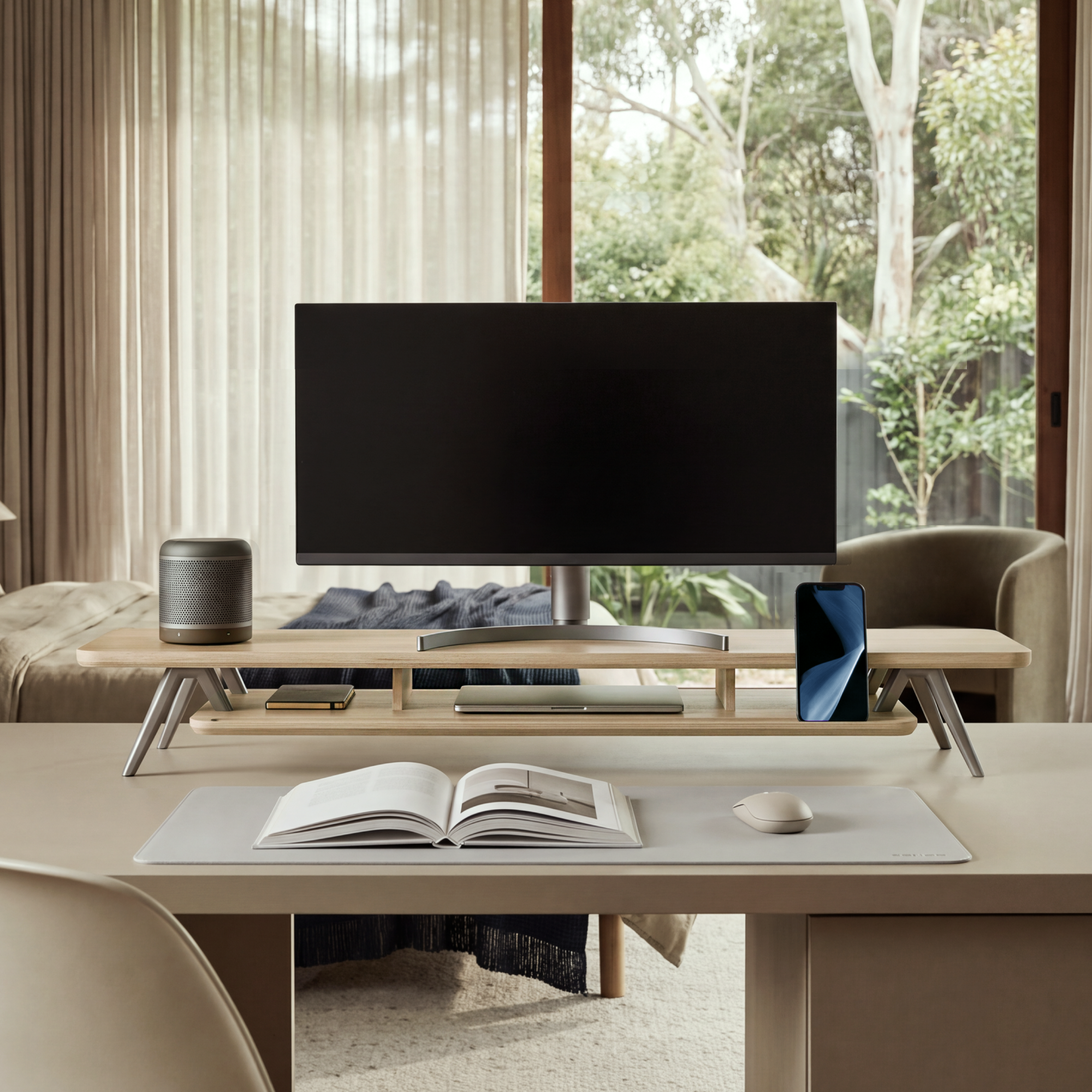 Rodin A222 Monitorständer – Extra Wide