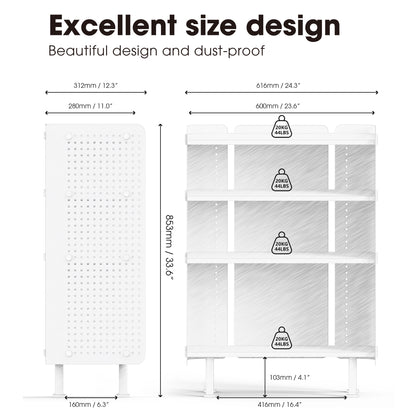 Rodin Pegboard Bücherregal D406