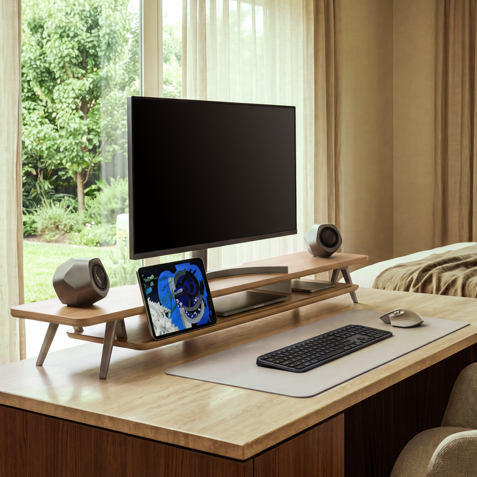 Rodin A222 Monitorständer – Extra Wide