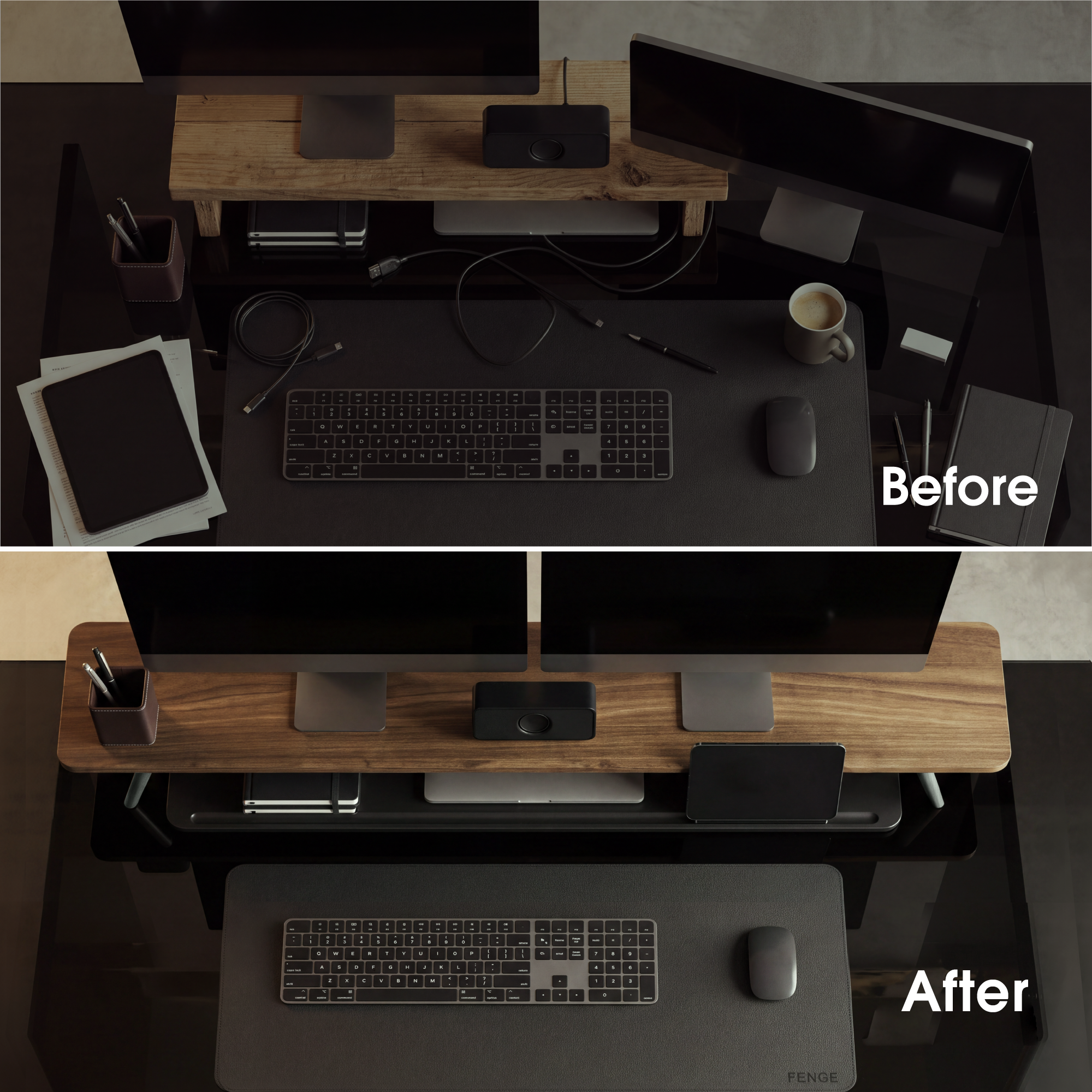 Rodin A222 Monitorständer – Extra Wide