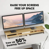 Frida Monitorständer Groß F210 - 42.5" Eiche