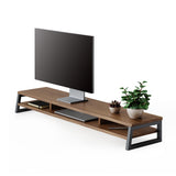 Frida Monitorständer Groß F210 - 42.5" Nussbaum