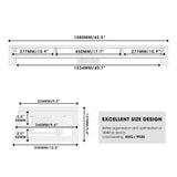 Frida Monitorständer Groß F210 - 42.5" Nussbaum