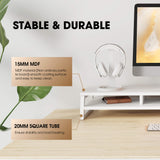 Frida Monitorständer Groß F210 - 42.5" Weiß