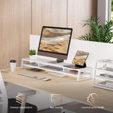 Frida Monitorständer Groß F210 - 42.5" Weiß