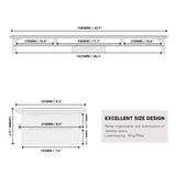 Yugen Monitorständer Groß Y210 - 42.5" Schwarz